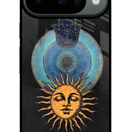 Divine Sun Google Pixel 10 Glass Case