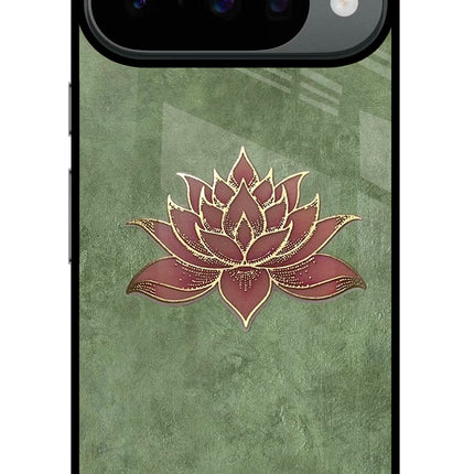 Lotus Grace Google Pixel 10 Glass Case