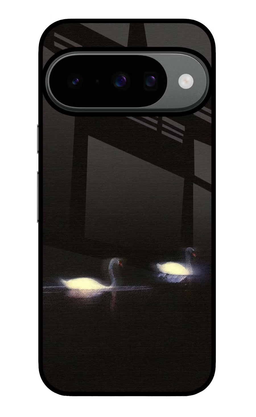 Silent Swans Google Pixel 10 Back Cover, Glass case