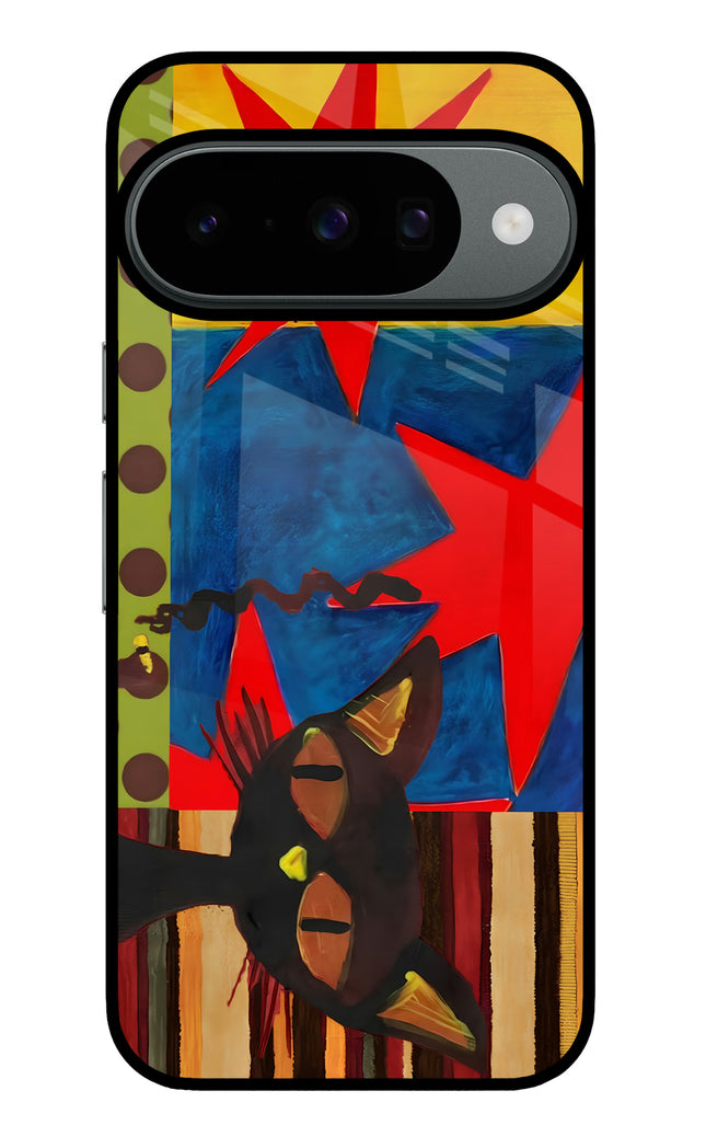 Pop Cat Google Pixel 10 Glass Case