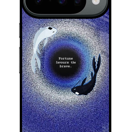 Dark Koi Google Pixel 10 Glass Case