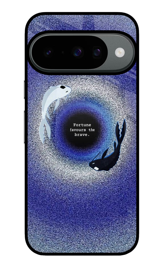 Dark Koi Google Pixel 10 Glass Case