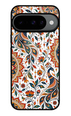 White Mayura Google Pixel 10 Glass Case