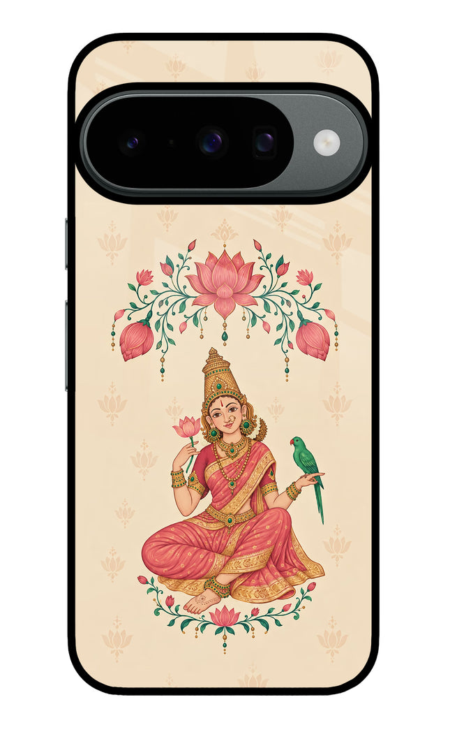 Goddess Lakshmi Google Pixel 10 Glass Case