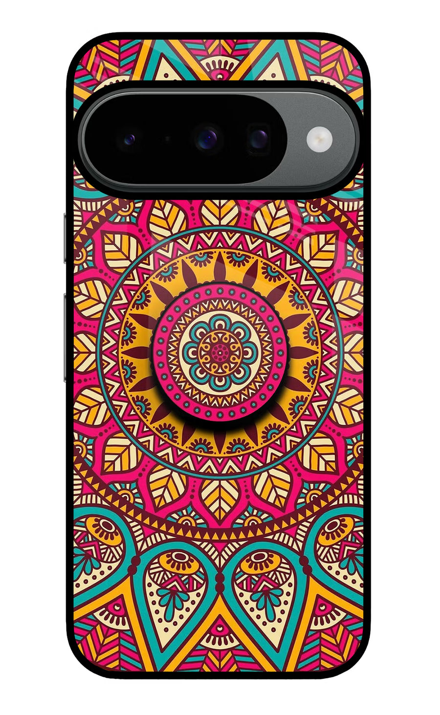 Mandala Google Pixel 10 Pop Case, Glass case