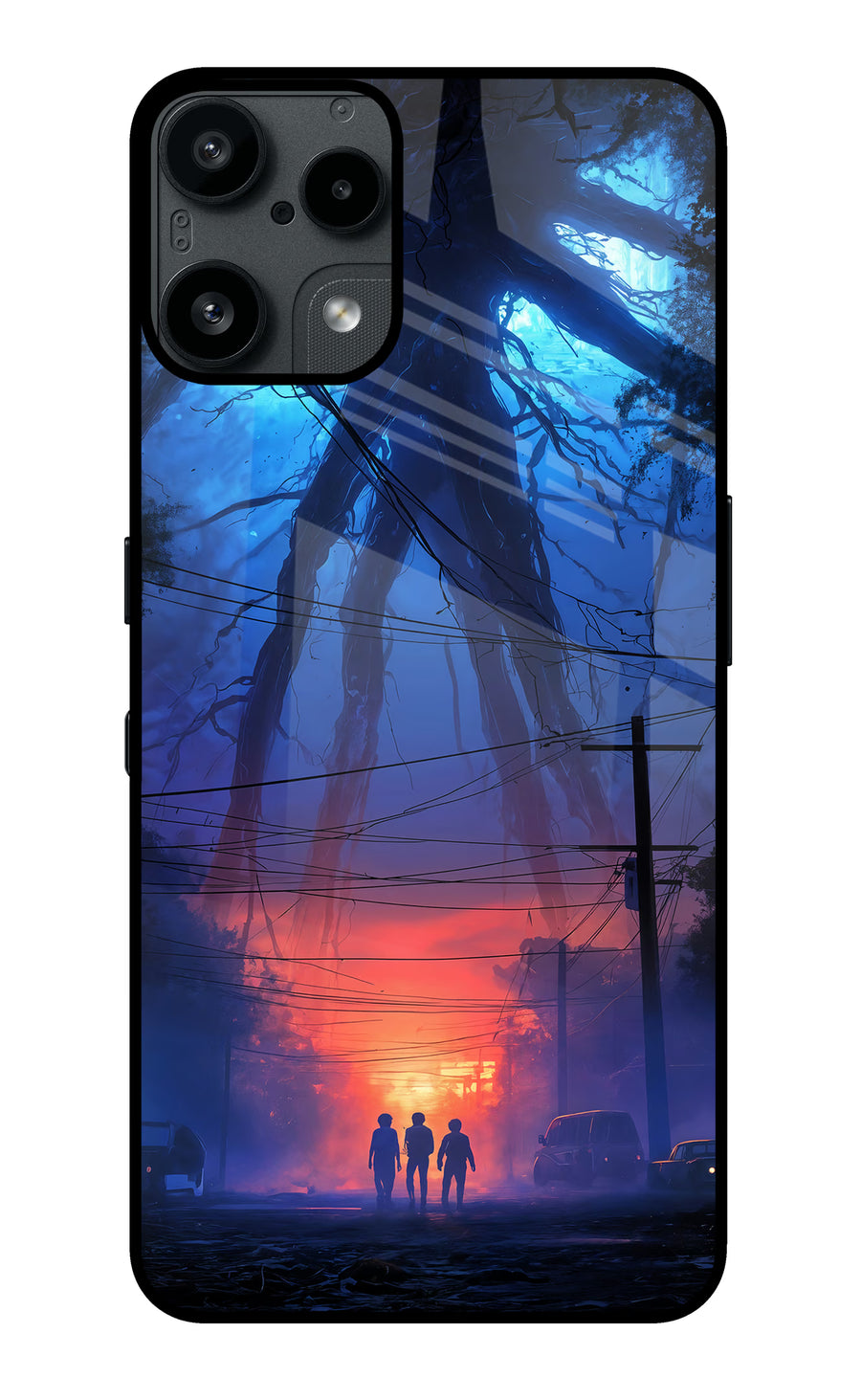 Ordinary Things Shadow Nothing Phone 3A Lite Back Cover, Glass case