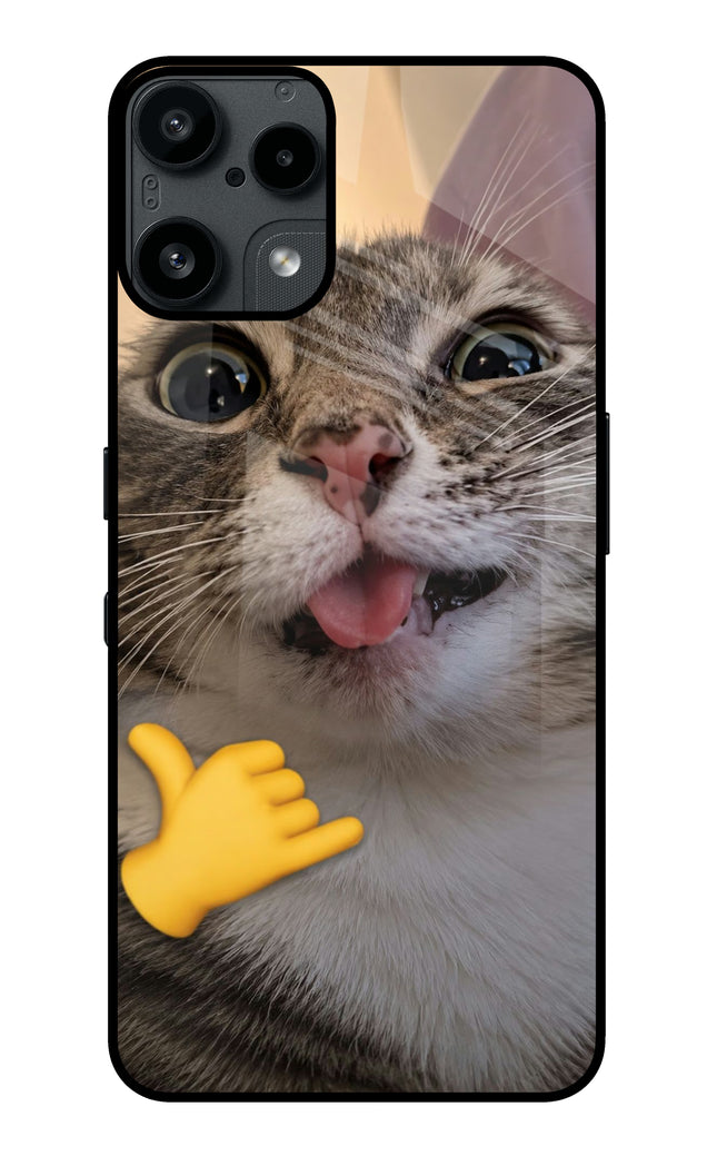 Silly Cat Call Nothing Phone 3A Lite Glass Case