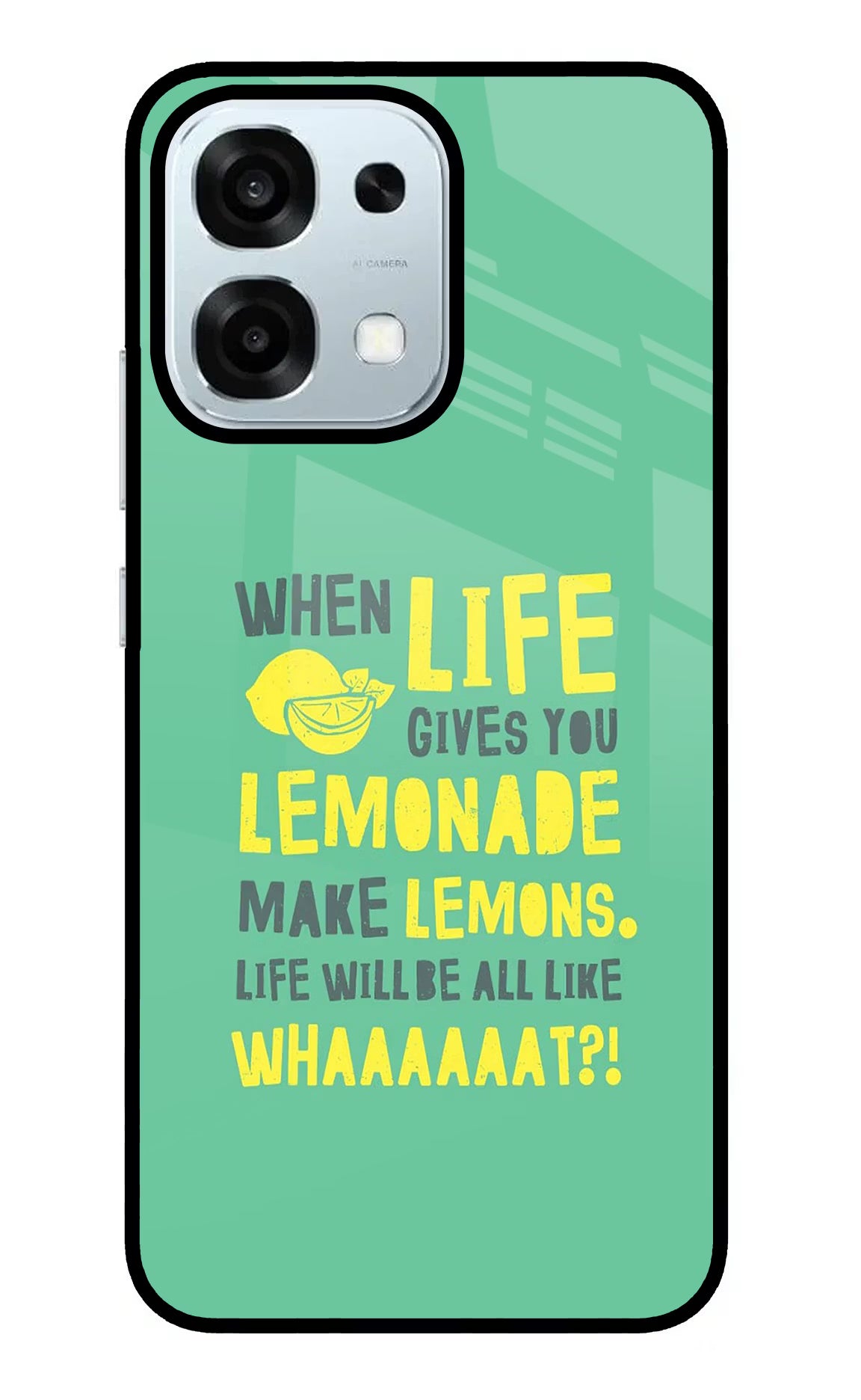 Quote Oppo F31 5G Glass Case Back Cover by Casekaro