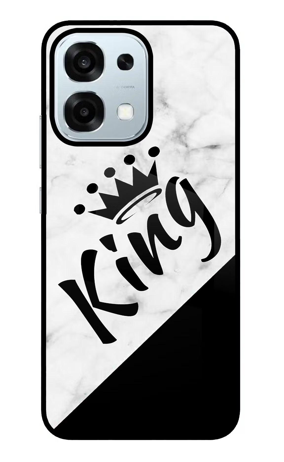King Oppo F31 5G Glass Case Back Cover by Casekaro
