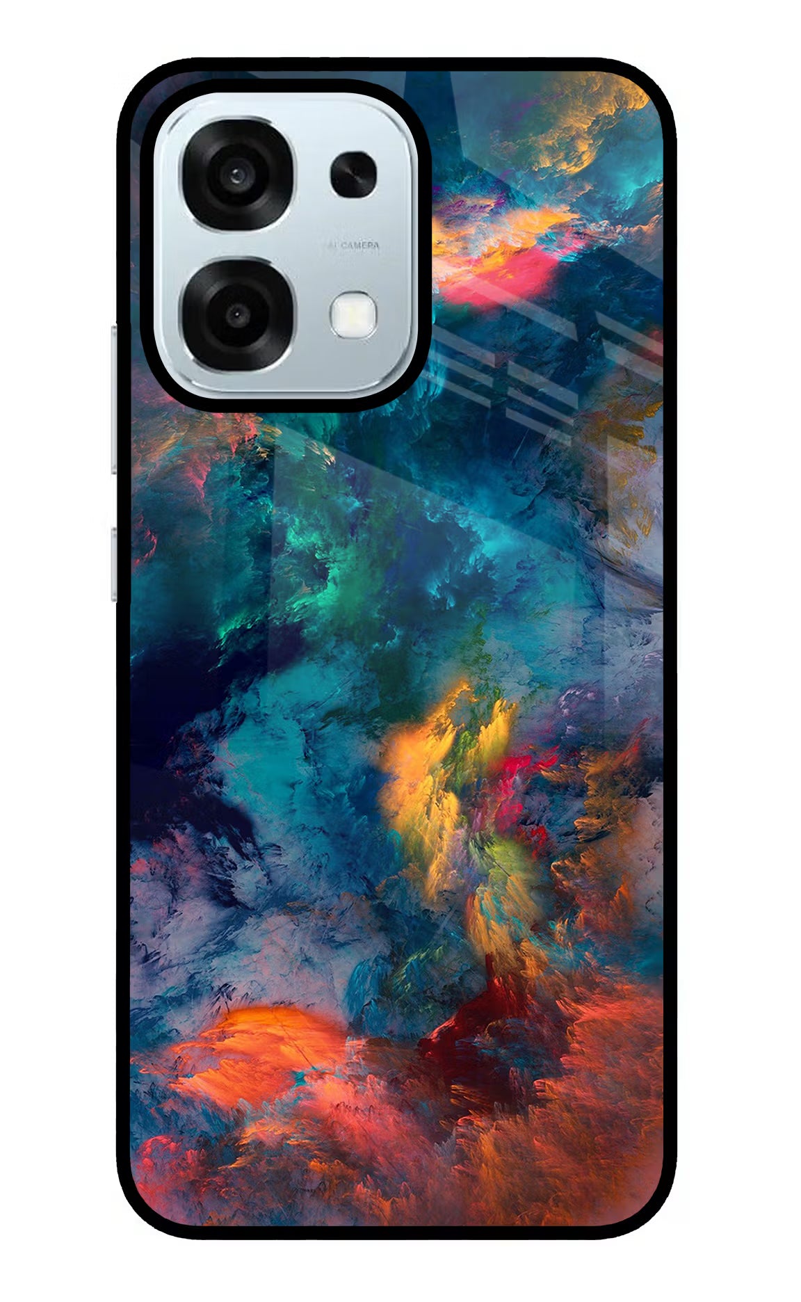 Artwork Paint Oppo F31 5G Glass Case Back Cover by Casekaro