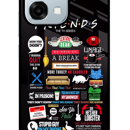 FRIENDS Oppo F31 5G Glass Case