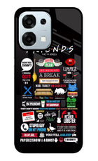 FRIENDS Oppo F31 5G Glass Case