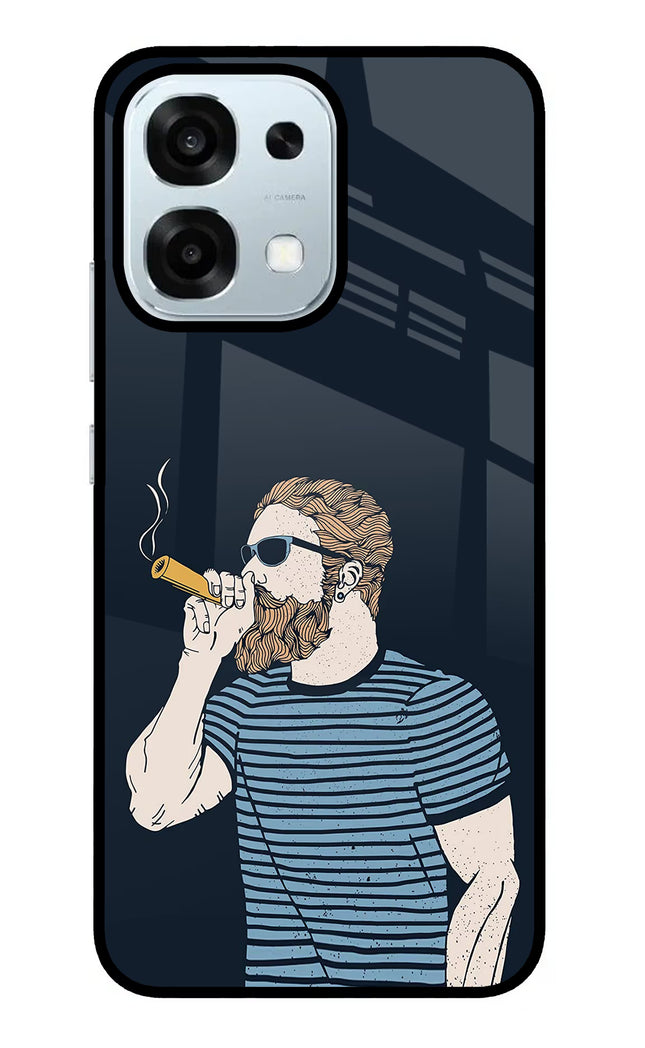 Smoking Oppo F31 5G Glass Case