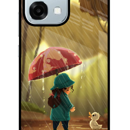 Rainy Day Oppo F31 5G Glass Case