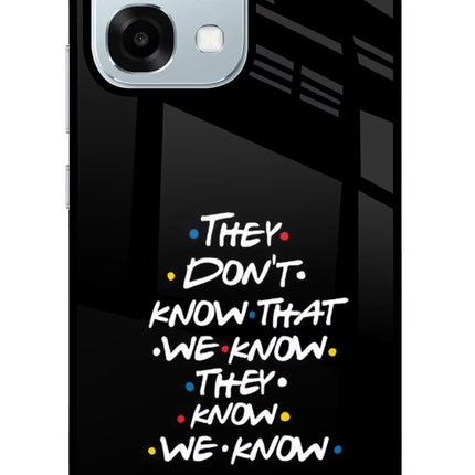 FRIENDS Dialogue Oppo F31 5G Glass Case