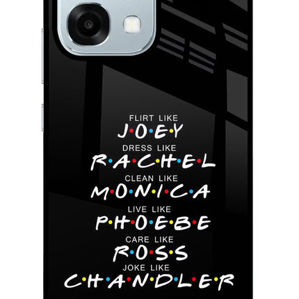 FRIENDS Character Oppo F31 5G Glass Case