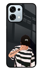 Aesthetic Boy Oppo F31 5G Glass Case