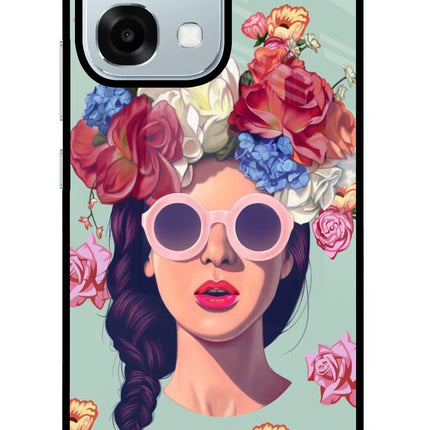 Pretty Girl Oppo F31 5G Glass Case