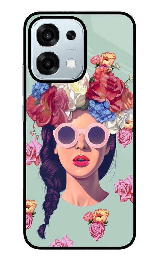 Pretty Girl Oppo F31 5G Glass Case
