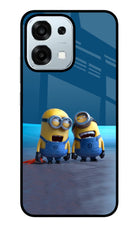 Minion Laughing Oppo F31 5G Glass Case