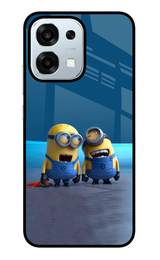 Minion Laughing Oppo F31 5G Glass Case