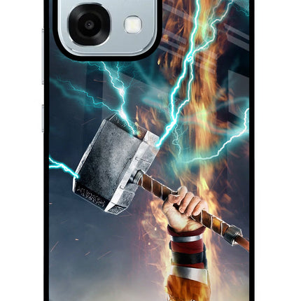 Thor Hammer Mjolnir Oppo F31 5G Glass Case