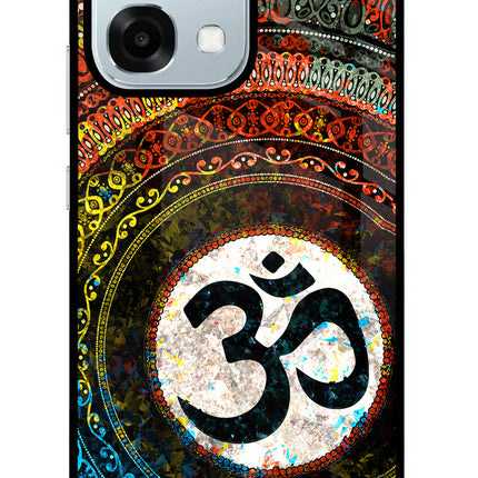 Om Cultural Oppo F31 5G Glass Case