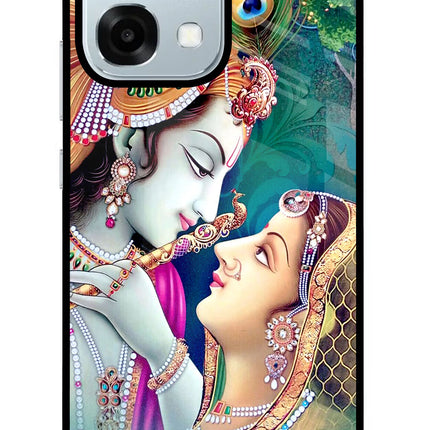 Lord Radha Krishna Oppo F31 5G Glass Case