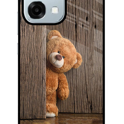 Teddy Wooden Oppo F31 5G Glass Case