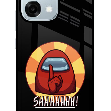 Among Us Shhh! Oppo F31 5G Glass Case