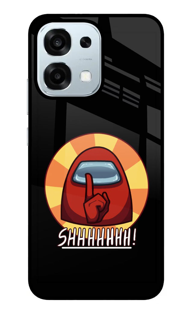 Among Us Shhh! Oppo F31 5G Glass Case