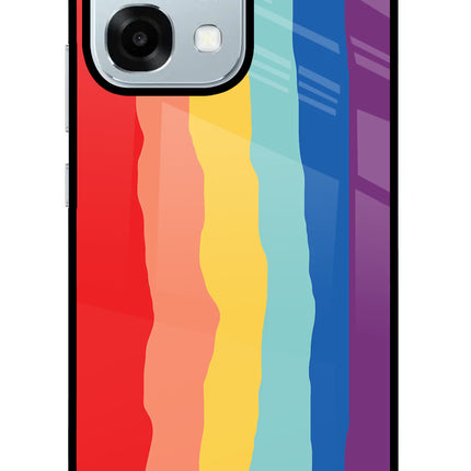Rainbow Oppo F31 5G Glass Case