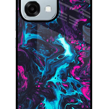 Abstract Oppo F31 5G Glass Case