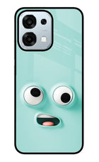 Funny Cartoon Oppo F31 5G Glass Case