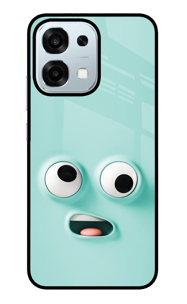 Funny Cartoon Oppo F31 5G Glass Case