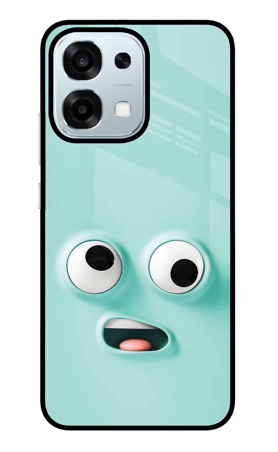 Funny Cartoon Oppo F31 5G Glass Case Back Cover by Casekaro