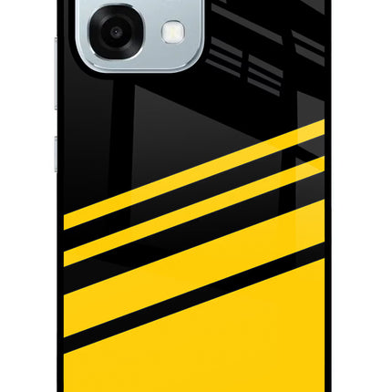 Yellow Shades Oppo F31 5G Glass Case