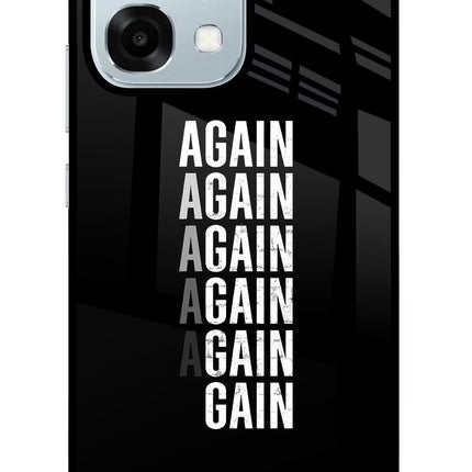Again Again Gain Oppo F31 5G Glass Case