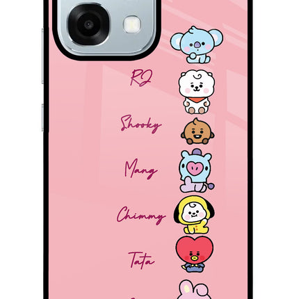 BTS names Oppo F31 5G Glass Case