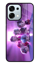 BTS Chibi Oppo F31 5G Glass Case