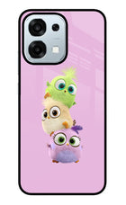 Cute Little Birds Oppo F31 5G Glass Case