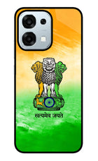 Satyamev Jayate Flag Oppo F31 5G Glass Case