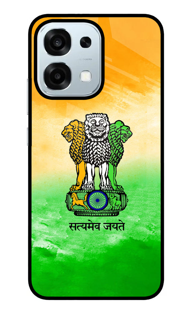 Satyamev Jayate Flag Oppo F31 5G Glass Case