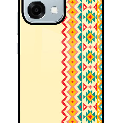 Ethnic Seamless Oppo F31 5G Glass Case
