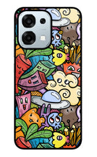 Veggie Doodle Oppo F31 5G Glass Case