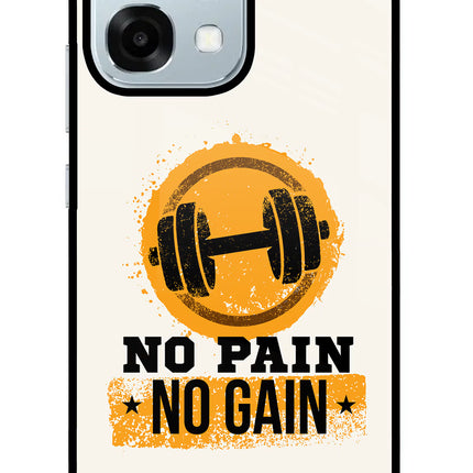 No Pain No Gain Oppo F31 5G Glass Case