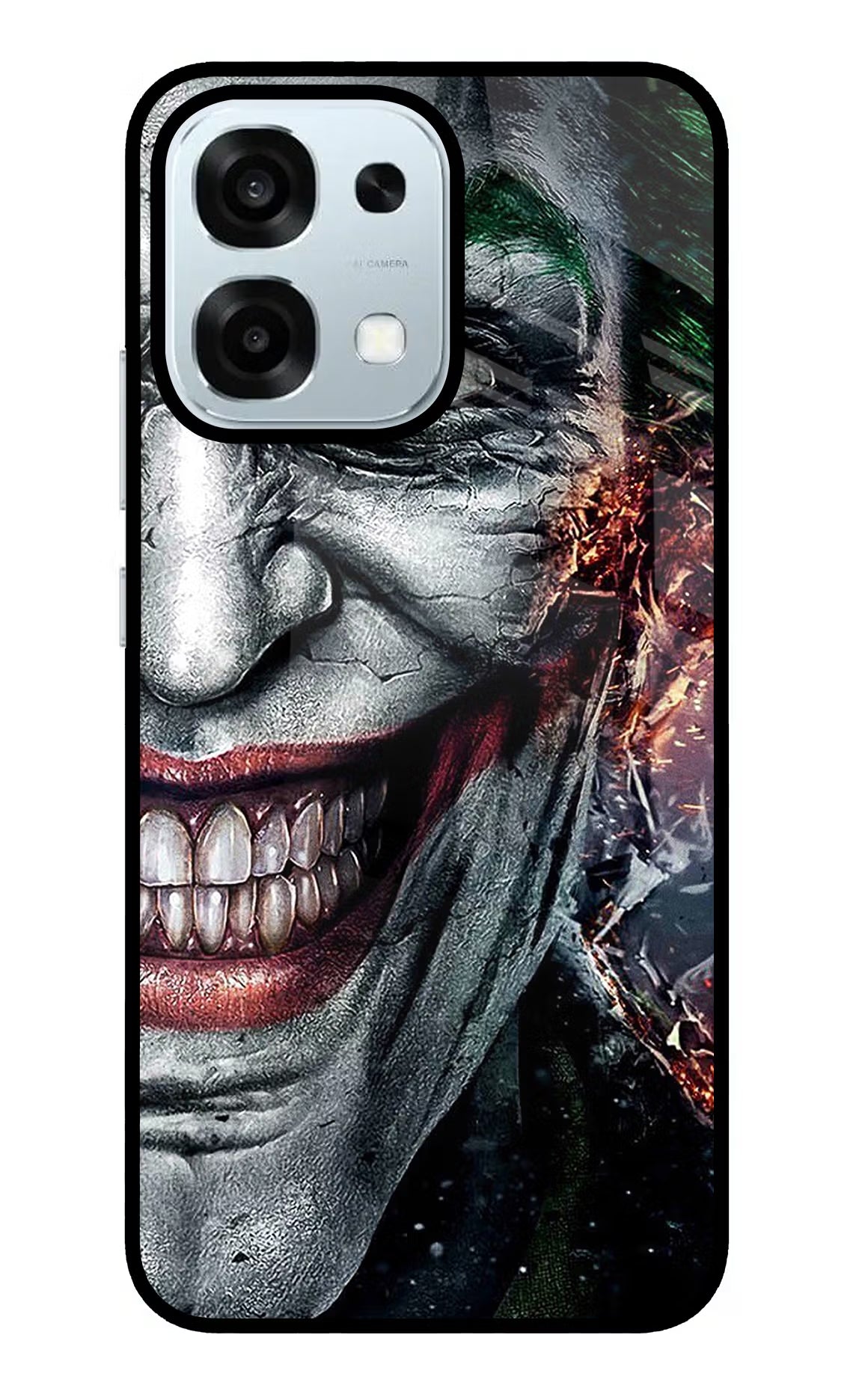 Joker Cam Oppo F31 5G Glass Case Back Cover by Casekaro