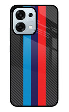 BMW Stripes Pattern Oppo F31 5G Glass Case