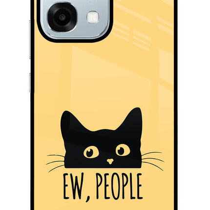 Ew People Catitude Oppo F31 5G Glass Case