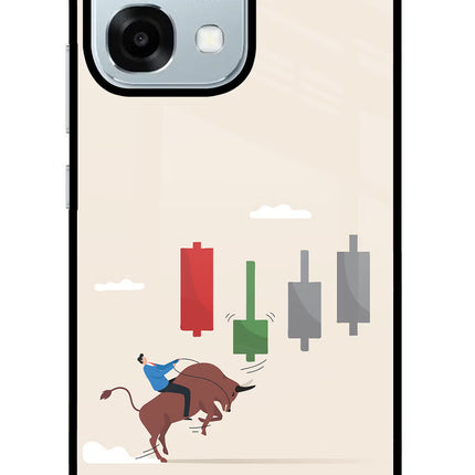 Bull Trading Momentum Oppo F31 5G Glass Case